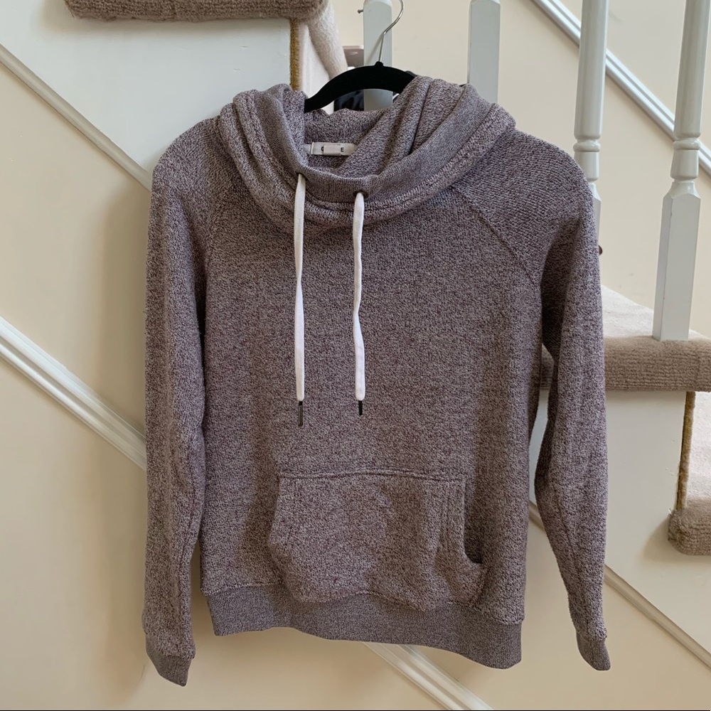 Cowl Neck Garage Sweatshirt